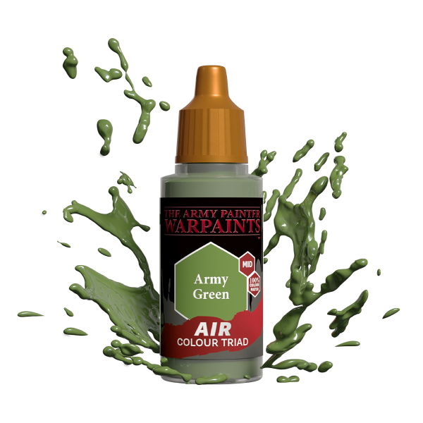 Army Painter Warpaints: Air Akryl - Army Green AW1110
