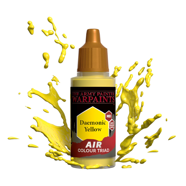 Army Painter Warpaints: Air Acrylics - Daemonic Yellow