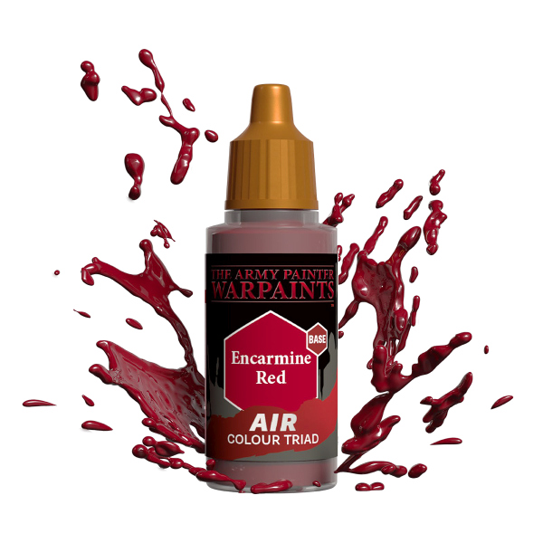 Army Painter Warpaints: Air Acrylics - Encarmine Red