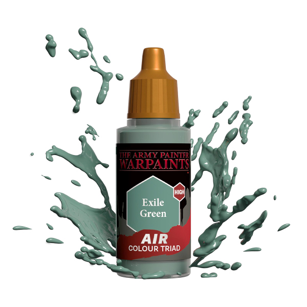 Army Painter Warpaints: Air Acrylics - Exile Green