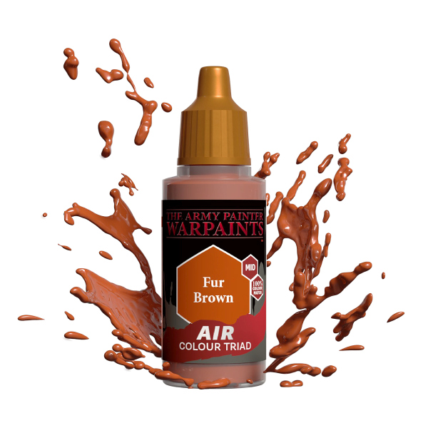 Army Painter Warpaints: Air Akrylfarver - Fur Brown