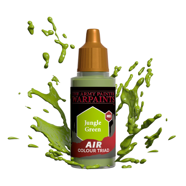 Army Painter Warpaints: Air Akrylmaling Jungle Green