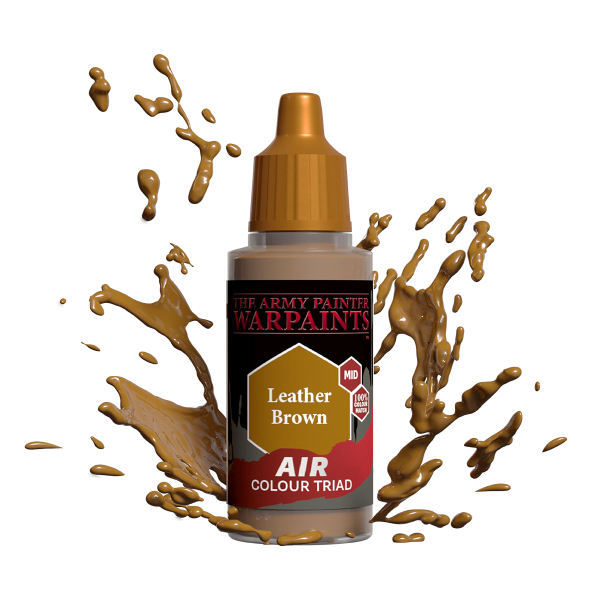 Army Painter Warpaints: Air Acrylics - Læderbrun AW1123