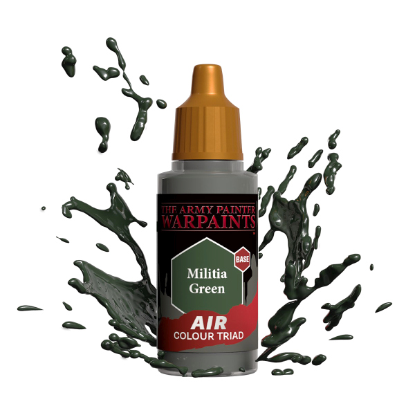 Army Painter Warpaints: Luftakrylmaling - Militia Green