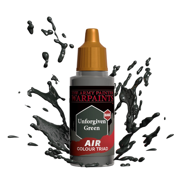 Army Painter Warpaints: Air Acrylics - Unforgiven Green