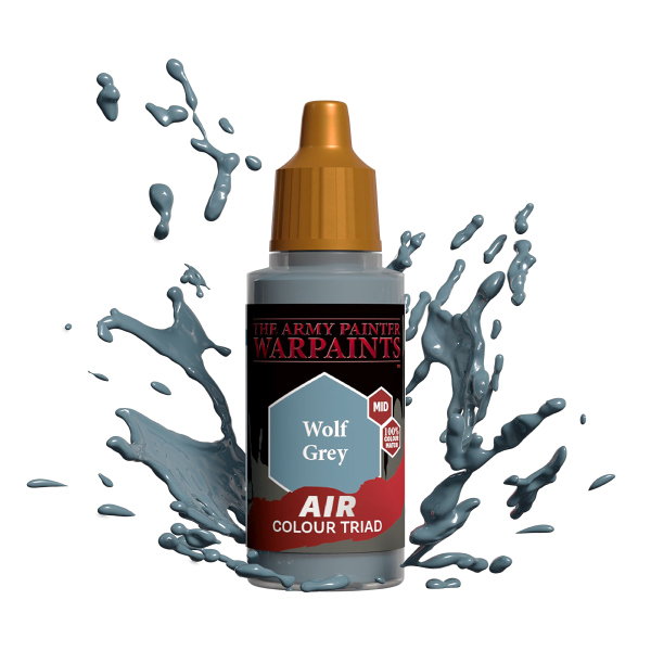 Army Painter Warpaints: Air Akrylmaling - Ulvegrå
