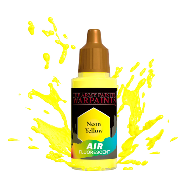Army Painter Warpaints: Air Neon Gul - Fluorescerende Maler