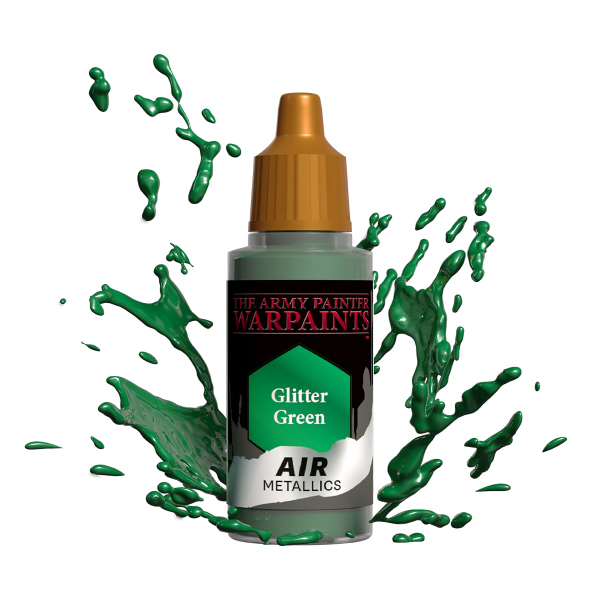 Army Painter Warpaints: Air Metallics - Glitter Green