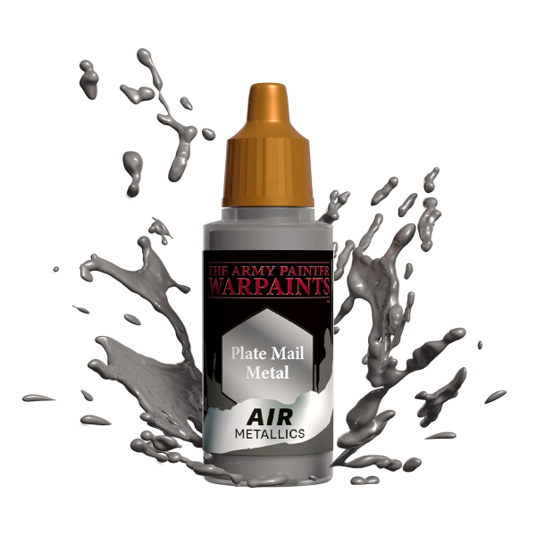 Army Painter Warpaints: Air Metallics - Plade Metal  Aw1130