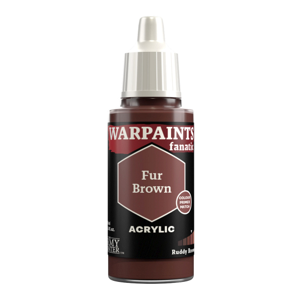 Army Painter Warpaints Fanatic: Akryl - Fur Brown Wp3112