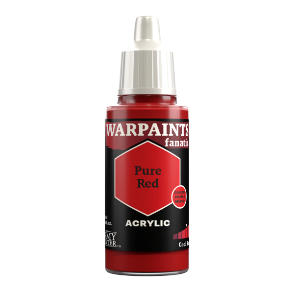 Army Painter Warpaints Fanatic: Akryl - Ren Rød Wp3118