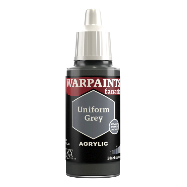 Army Painter Warpaints Fanatic: Akryl - Uniform Grå