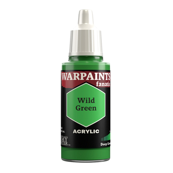 Army Painter Warpaints Fanatic: Akrylfarve - Vild Grøn