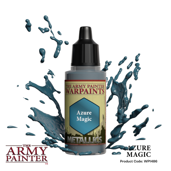 Army Painter Warpaints: Metallics - Azure Magic - Wp1486