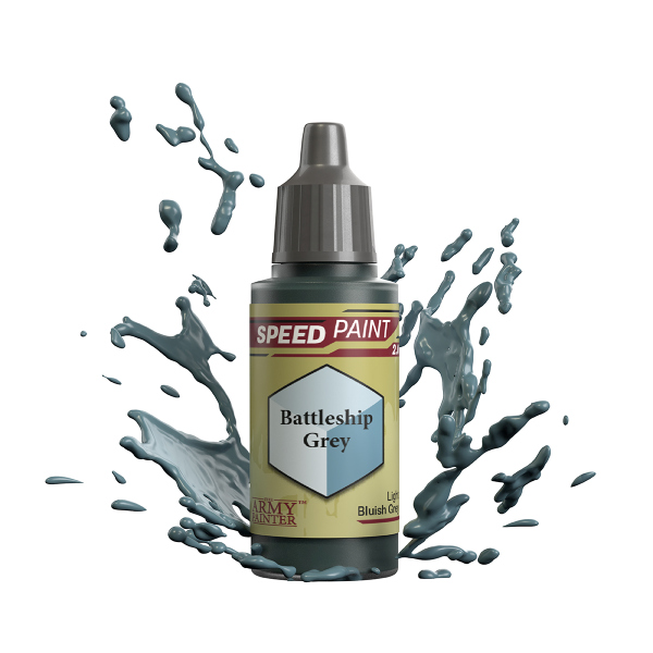 Army Painter Speedpaints: Battleship Grey - Én-lags maling