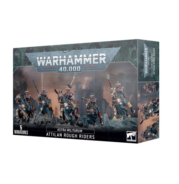 Astra Militarum Attilan Rough Riders - Krigeren på Heste