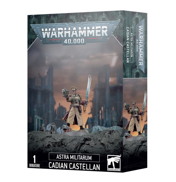 Astra Militarum Cadian Castellan - Warhammer 40K Miniature