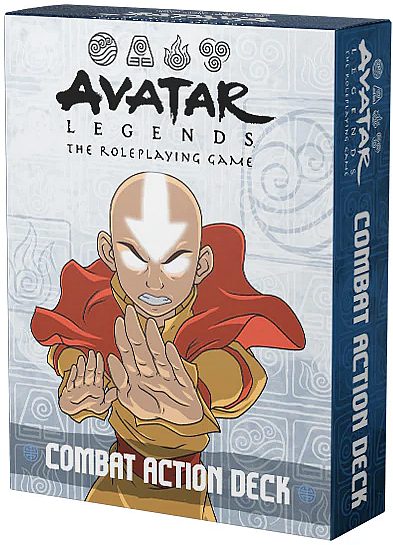 Avatar Legends RPG: Kamp Action Deck Referenskort
