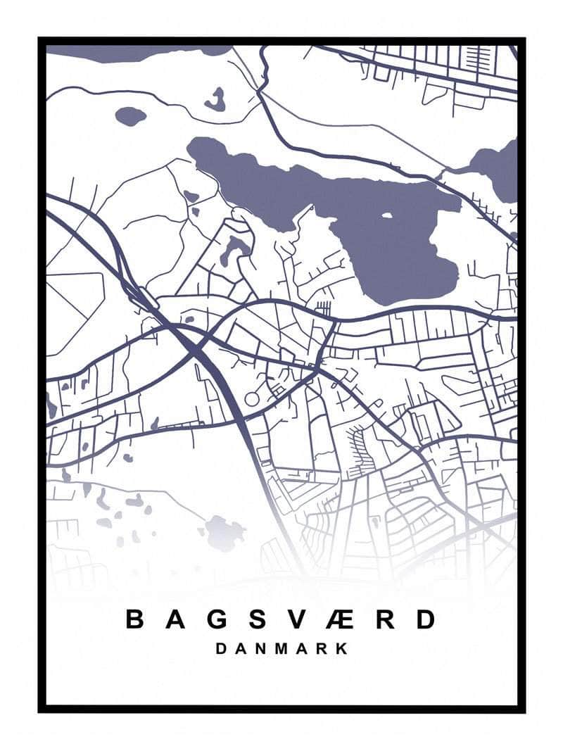 Bagsværd Plakat - Smuk Vægkunst til Dit Hjem!