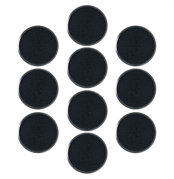 Citadel 28,5 mm Runde Baser - Pakke med 10 Stk.