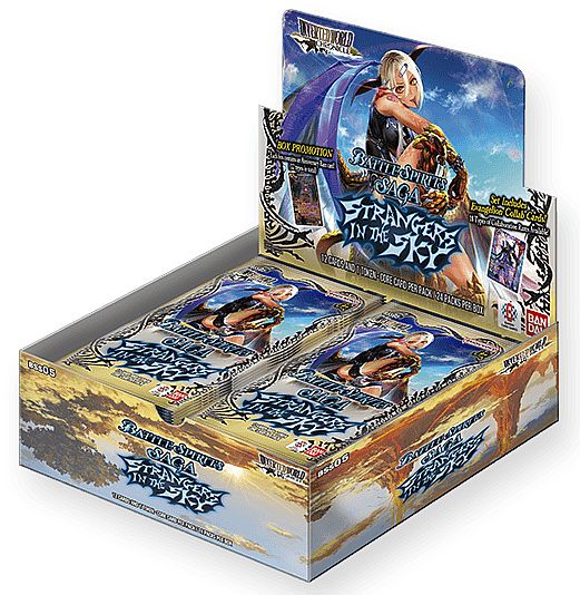 Battle Spirits Saga Bss05: Inverted World Chronicle: Strangers   The Sky Booster Display  Box Med 24 Packs