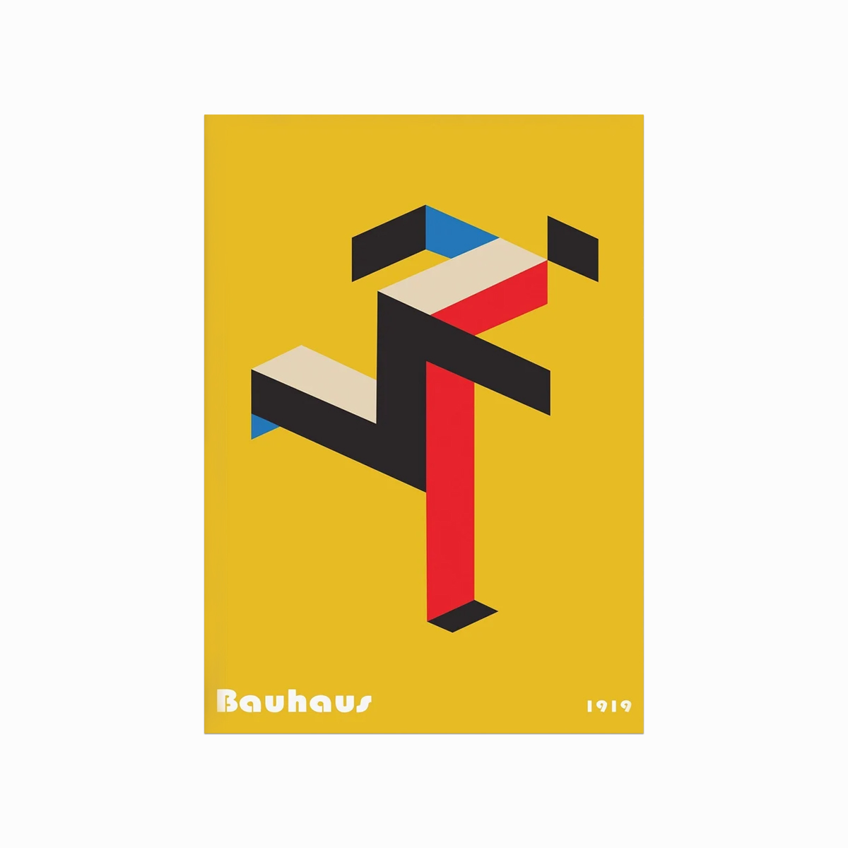 Bauhaus Plakat – Geometrisk Kunst til Dit Hjem