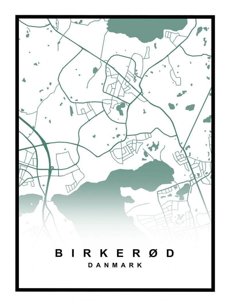 Birkerød Plakat - Smuk Kunst til Væggen