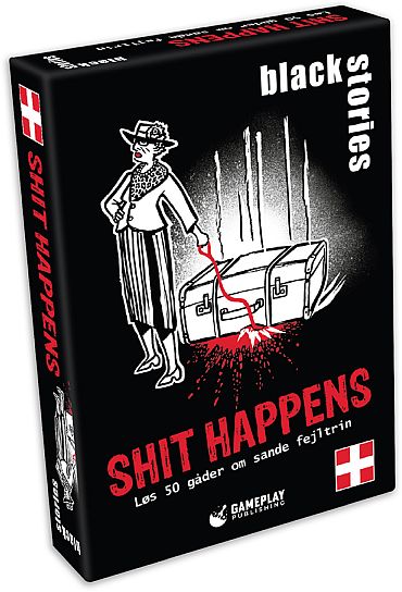 Black Stories: Shit Happens - Dansk Kortspil til Festen