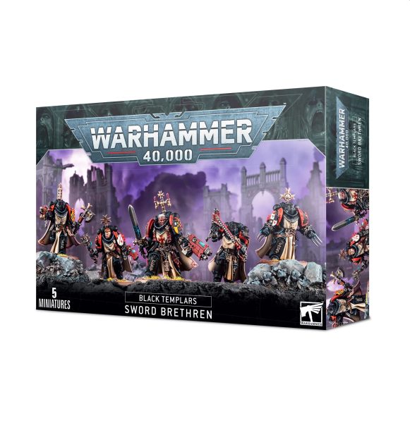 Black Templars - Sword Brethren Squad fra Warhammer 40K