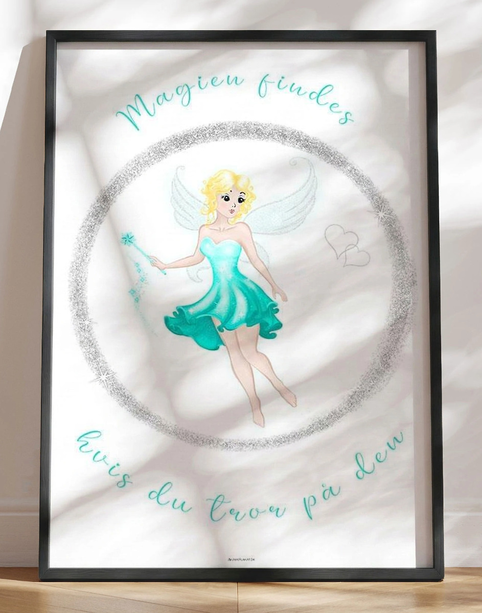 Børneplakat Med