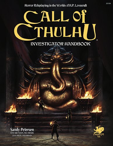 Call   Cthulhu Rpg 7th Edition: Investigator Handbook  Hardcover
