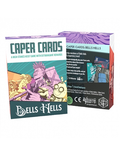 Caper Cards: Bells Hells - Kortspil til Strategisk Leg