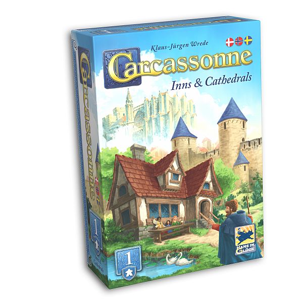 Carcassonne  Dansk  Udvidelse  : Inns And Cathedrals  2025