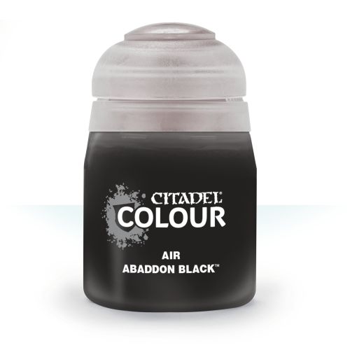 Citadel Air: Abaddon Black - Luftbørstefarve 24ml