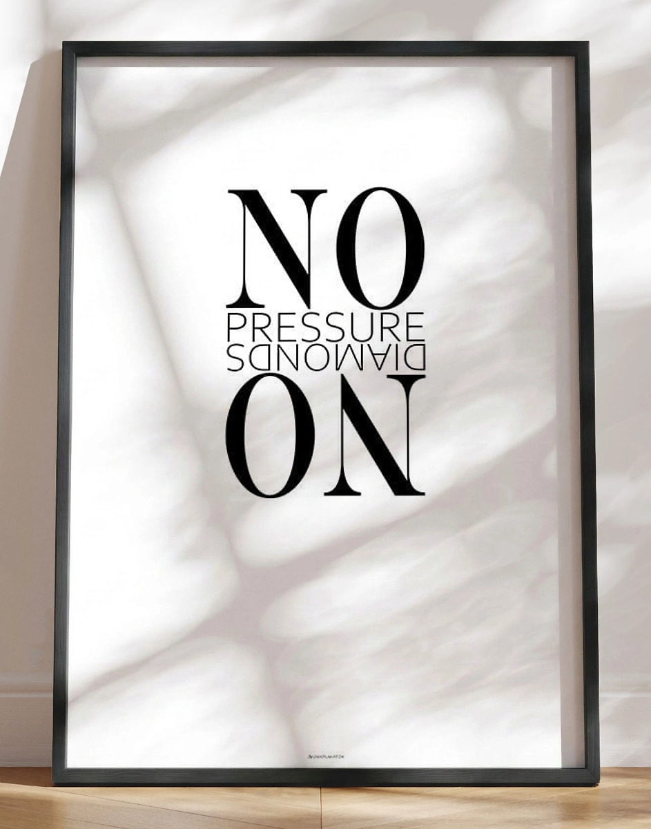 Citatplakat   Pressure