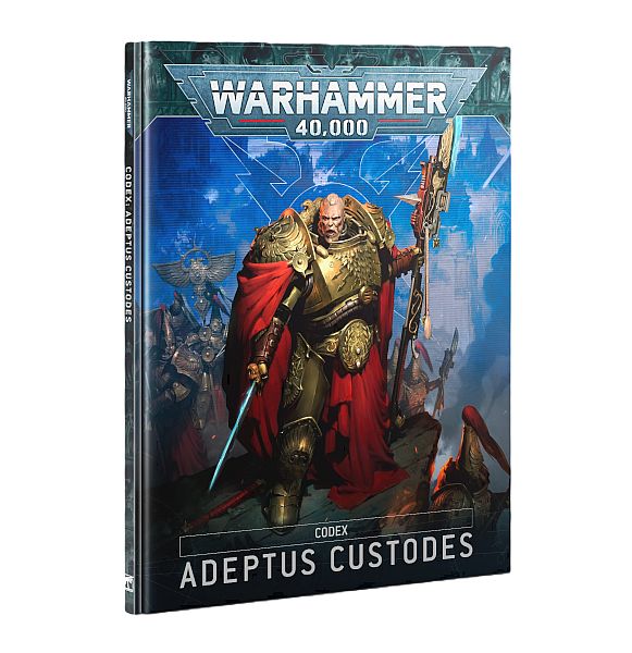 Codex: Adeptus Custodes 10. Udgave - Hardback Guide