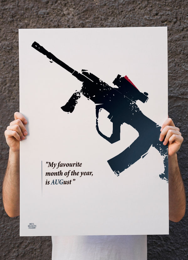 CSGO Plakat - AUGust: Den Ultimative Gamer Dekoration!