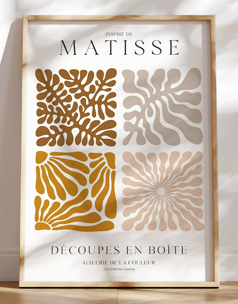 Cut Out Plakat Matisse Découpes   Boã