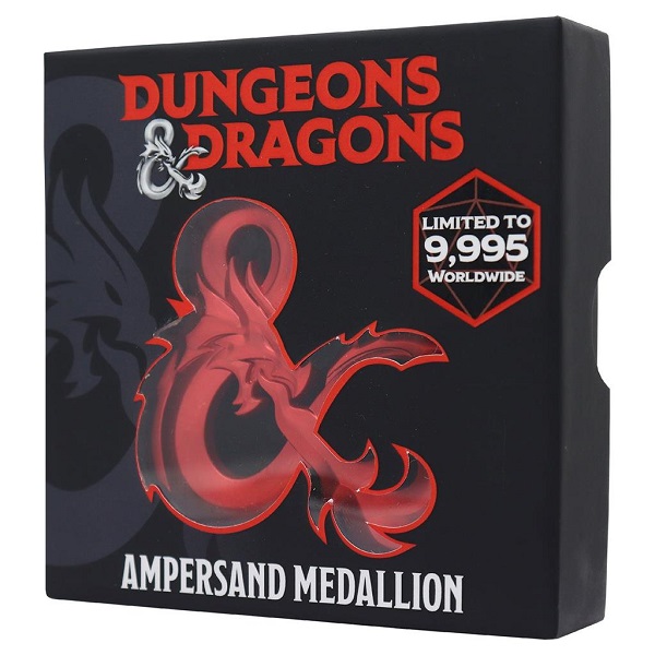 Dungeons & Dragons Ampersand Medaillon - Rød Limited Edition