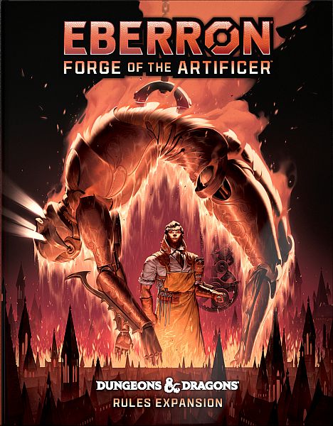 5e Eberron: Forge   The Artificer  Limited Edition Alternate Cover Rules Expansion