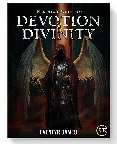 5e: 3rd Party Eventyr Games: Heretic   Guide   Devotion   Divinity  Hardcover