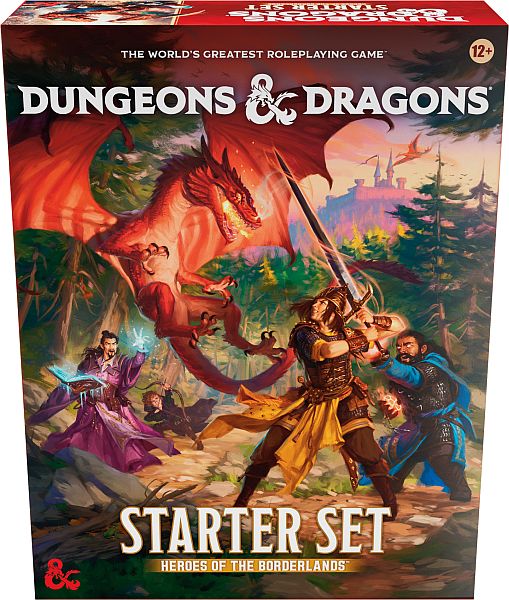 5e  Starter Set: Heroes   The Borderlands  Dungeons   Dragons Starters 195 166