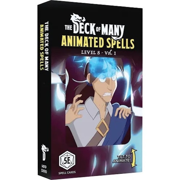 Magisk Kortspil med Animerede Besværgelser - D&D 5E