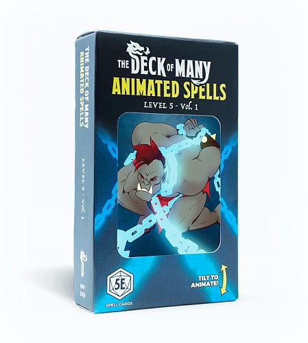 Deck med Animerede Besværgelser til D&D 5e - Fantastisk Tilbehør