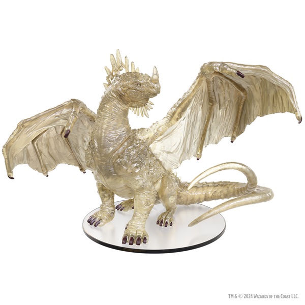 Fantasy Miniatures Icons   The Realms: Adult Crystal Dragon