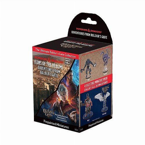 Fantasy Miniatures Icons   The Realms: Adventures From Baldur   Gate Booster Pack    Figurer
