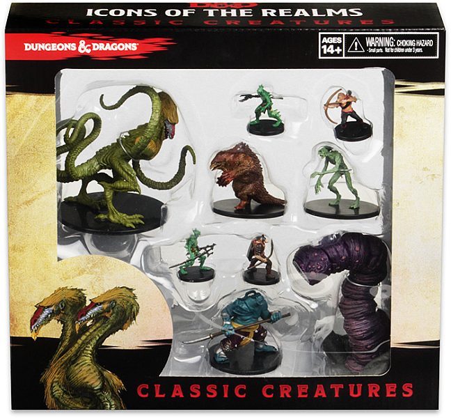 D&D Fantasy Miniaturer: Klassiske Kreaturer Tilbud!