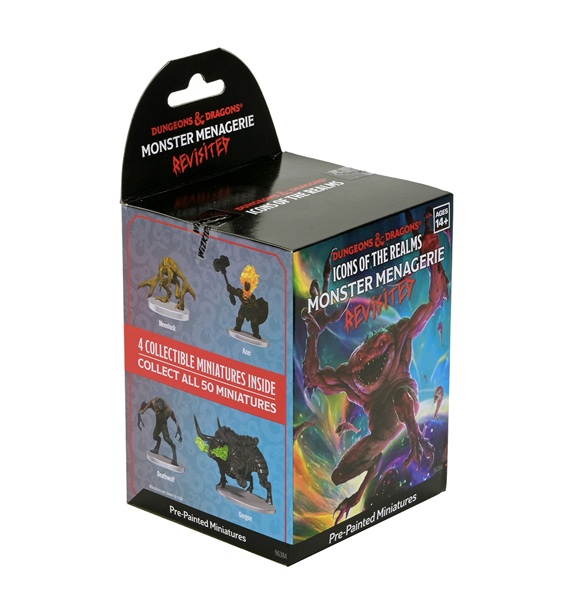 Fantasy Miniatures Icons   The Realms: Monster Menagerie Revisited Booster Pack    Figurer