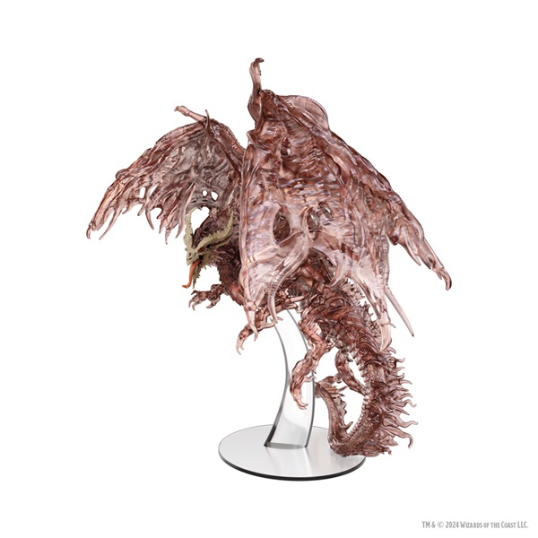 Fantasy Miniatures Icons   The Realms: Red Ghost Dragon