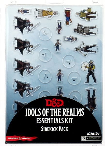 Fantasy Miniatures Idols   The Realms: Essentials 2d Miniatures Sidekick Pack